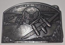 Historical Aircraft Minter Field Air Museum 1990 13 Of 3500 Belt Buckle T-141