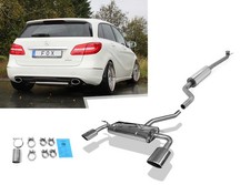  Duplex Komplettanlage ab Kat Mercedes B-Klasse W246 B180 B200 B250 je 140x90