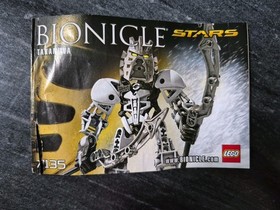 100% Complete LEGO Bionicle 7135 Stars Takanuva w/Instructions