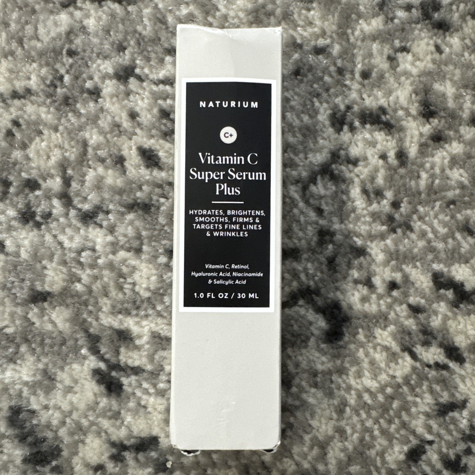 Naturium Vitamin C Super Serum Plus Hydrates Brightens Anti-Aging 1 oz / 30mL