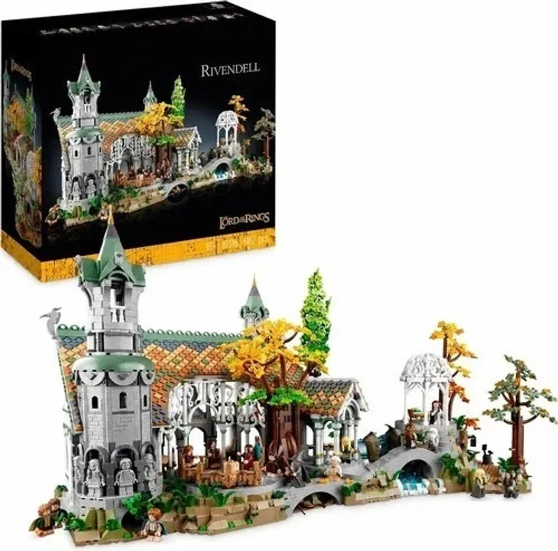 Lord of the Rings: Rivendell (10316) 6167PCS Building Blocks w/  Figures