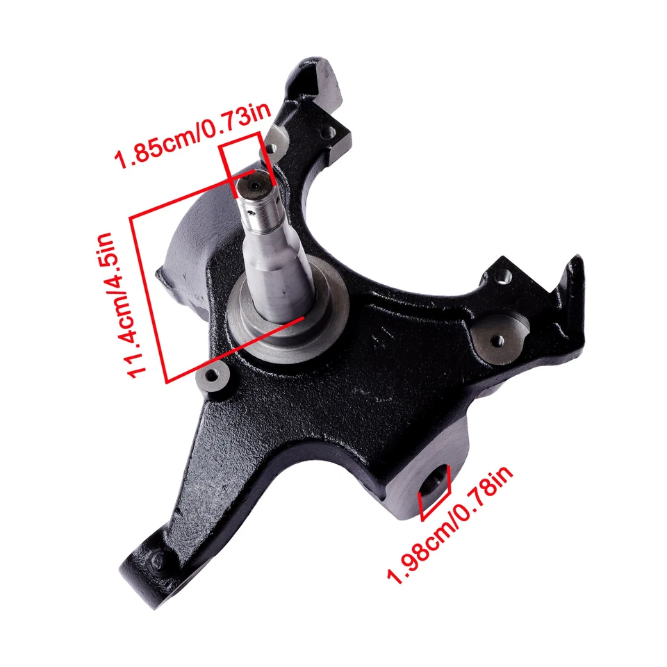 Kit de descenso 2" husillos de caída para Chevy Silverado GMC Sierra C1500 2x2 88-1998 Foto 2 de 4