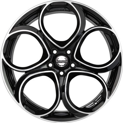 Alufelgen TECNOMAGNESIO JUNIOR 18'' 8J 5x110 ET 34 65.1 BLACK MIRROR