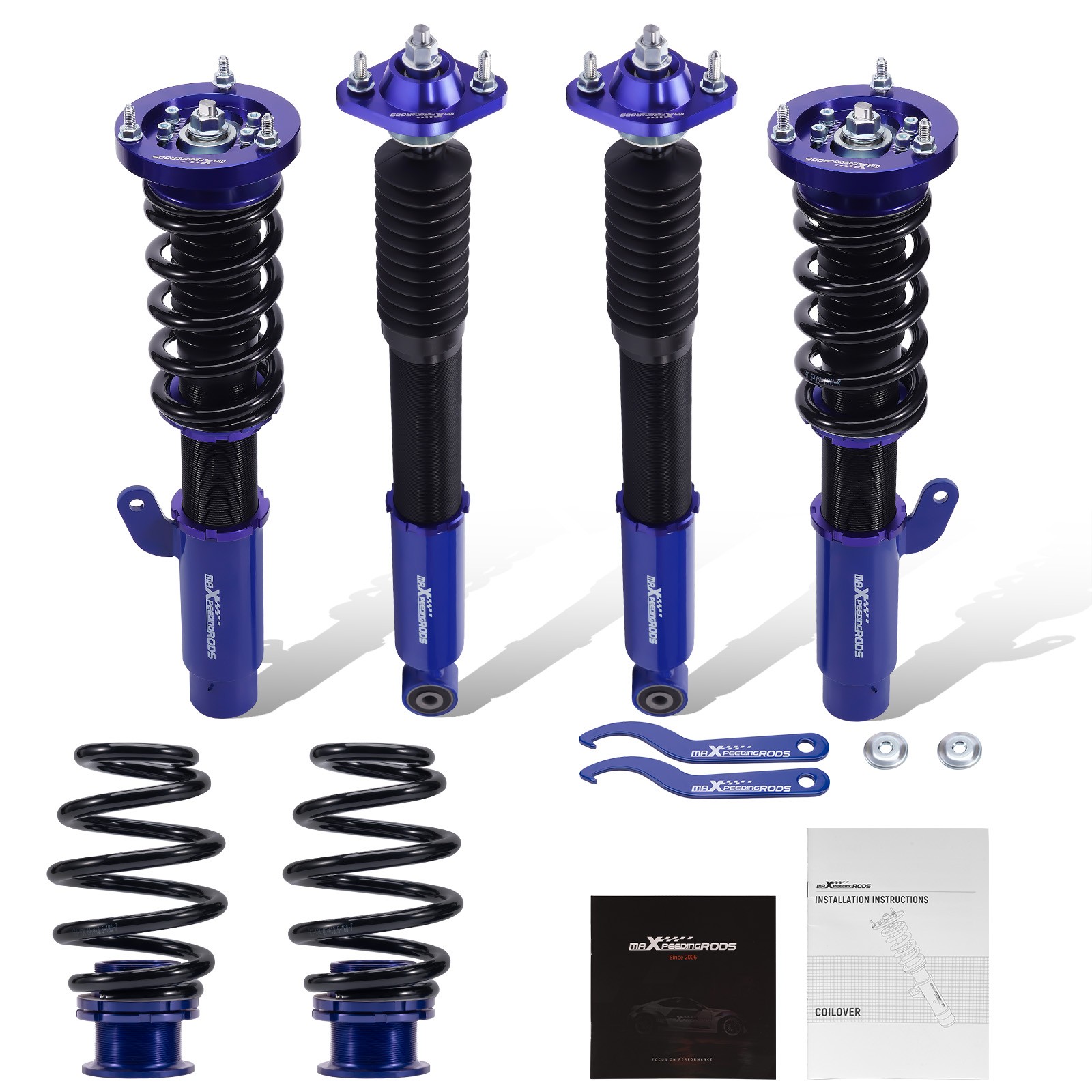 Coilover Shock Absorber For BMW E46 Coupe 320ci 325ci 330ci 320cd 330cd 99-06
