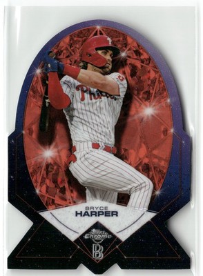 2020 Topps Chrome Ben Baller BRYCE HARPER #BDC-7 NM Orange /25