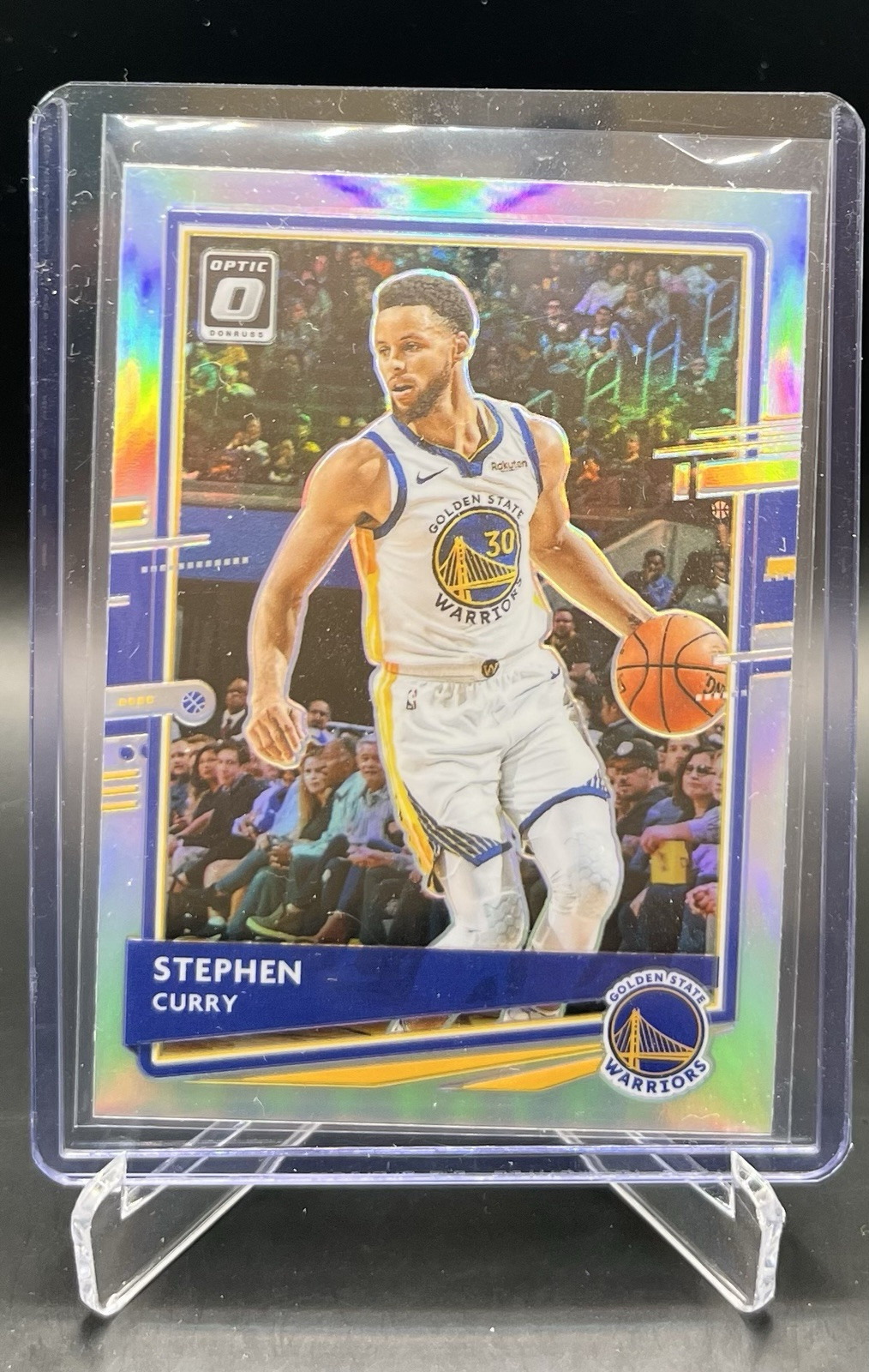 2020-21 Donruss Optic Stephen Curry Holo Silver Prizm #17
