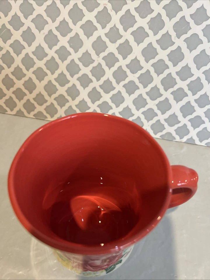 Caneca com padrão rosa Pioneer Woman -Stoneware - Imagem 2 de 4