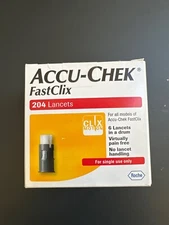 Accu-Chek FastClix Lancents 204 Lancets (Expires 2026 - 05 - 31)