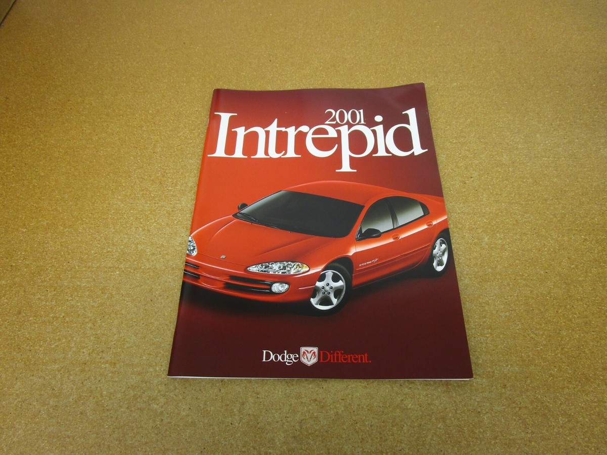 2001 Dodge Intrepid R/T SE ES sales brochure 30 pg ORIGINAL