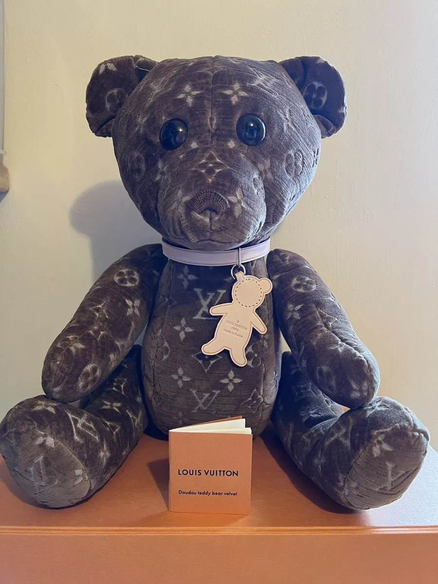 New Louis Vuitton Limited Edition 2005 & 2020 Dou Dou Teddy Bear