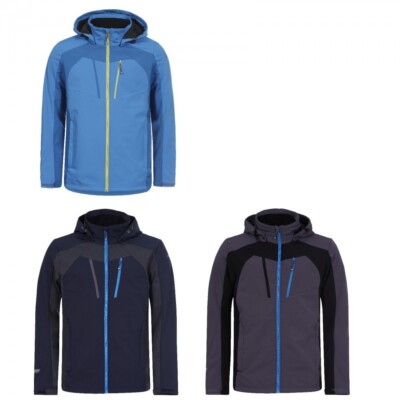 Softshell Jacke Softshelljacke Outdoorjacke Herren Männer Kapuze Icepeak 