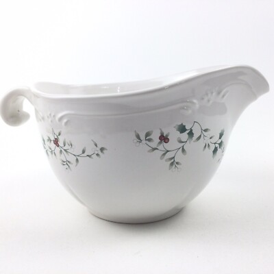 Pfaltzgraff Winterberry Batter Bowl Pour Spout Rare Find 2.5 Quart