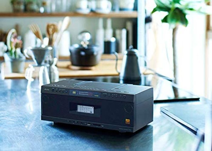 東芝　TOSHIBA TY-AH1 Aurex CD/PC AM/FM Toshiba Aurex Hi-Res Radio CD Player TY-AH1(K) USB SD
