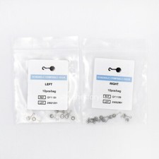 Dental Orthodontic Bondable Adhesive Crimpable Hook Sliding Button Right Left