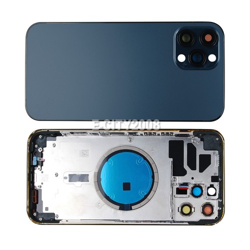 Back Glass Housing Frame Replacement For Apple iPhone 12 Pro Max - 第 9/31 張圖片