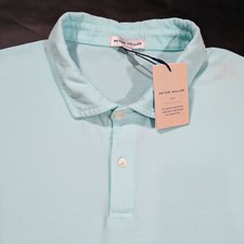 Peter Millar Crown Sport Men s Cotton Stretch Golf Polo Shirt Size 2XL Mesh