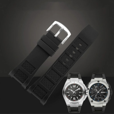 Wasserdichtes Silikon-Uhrenarmband passend für IWC Ingenieur Metall Dornschli...
