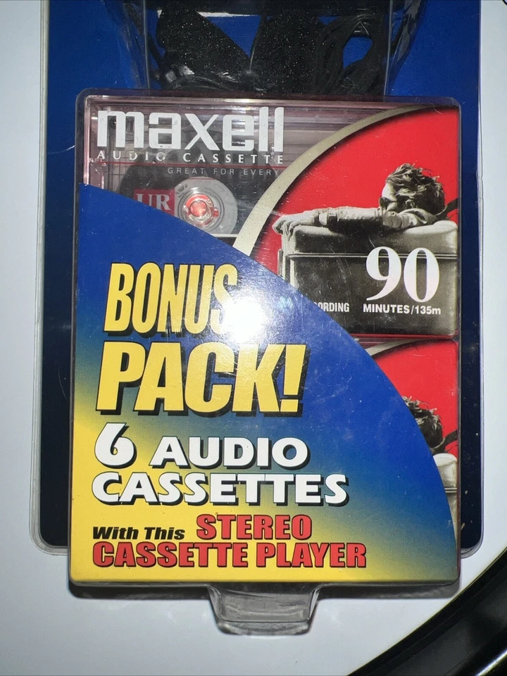 Reproductor de casete estéreo personal Alaron paquete económico de audio ¡NUEVO! Foto 3 de 4