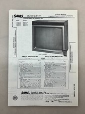 Quasar TT9803 TT9804 TU9832 TS9833 Service Manual Sams Photofact Free Shipping