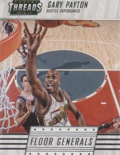 Gary Payton 2016 Panini Studio From Downtown #FD19 SGC 10 Gem Mint