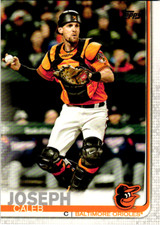 Caleb Joseph 2019 Topps Series 1 Baseball MLB Base Card #17 Baltimore Orioles