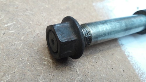 Kawasaki GT550 Front Wheel Spindle - Picture 3 of 3