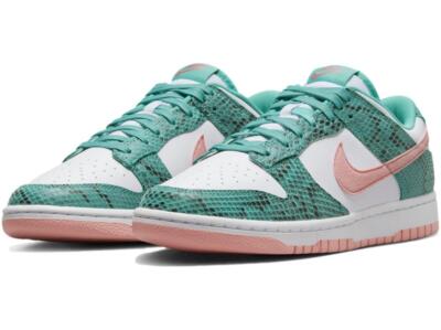 NEW Nike Dunk Low ME  Men's Size 9 Washed Teal/Bleached Coral DR8577-300 