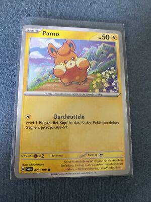 Pamo 073/198 Karmesin und Purpur Pokemon Karte Deutsch