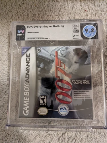 James Bond 007: Everything or Nothing (Nintendo Game Boy Advance) WATA 9.8 A++