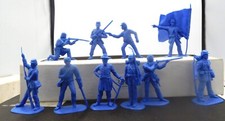 Accurate 1/32 Scale Civil War Union Figures Ten Different