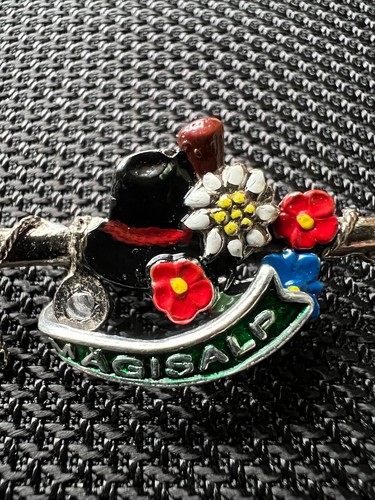 DE COLECCIÓN BROCHE INSIGNIA MAGISALP TELEFÉRICO ESQUÍ ESCALADA SUIZA - Imagen 4 de 11