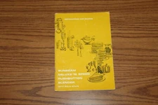 Sunbeam Deluxe 16 Speed Pushbutton Blender Instructions Manual Cookbook Recipe
