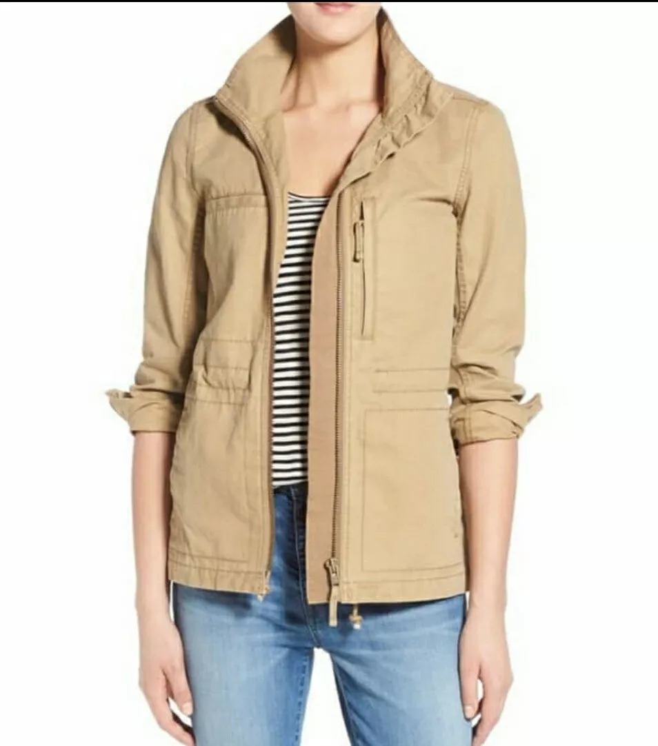 Only Kenya Life Utility Jacket Beige