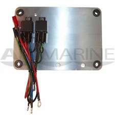 API Bulkhead TILT/TRIM MOUNTING BRACKET WITH 24V RELAYS FOR 2-WIRE MOTORS