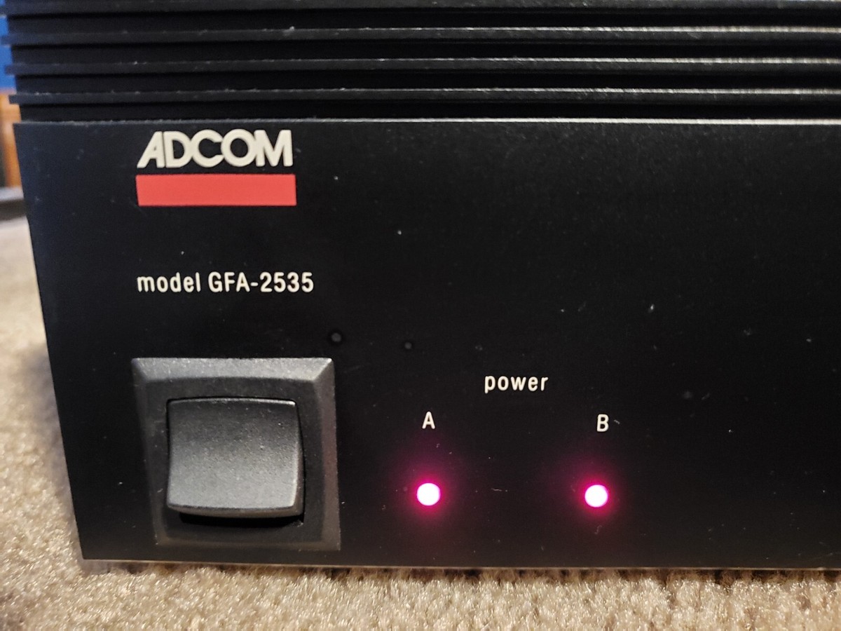 Adcom GFA-2535 4 Channel Power Amplifier RARE HARD TO FIND HEAVY