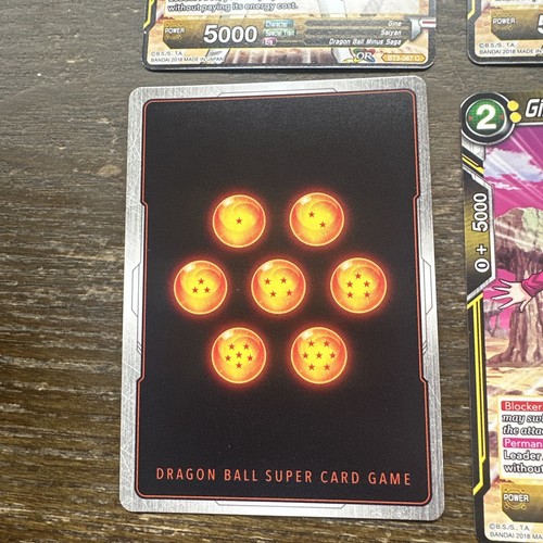 12x Dragon Ball Super TCG - Gine, Family of Justice - Common Mint Condition - Picture 3 of 6