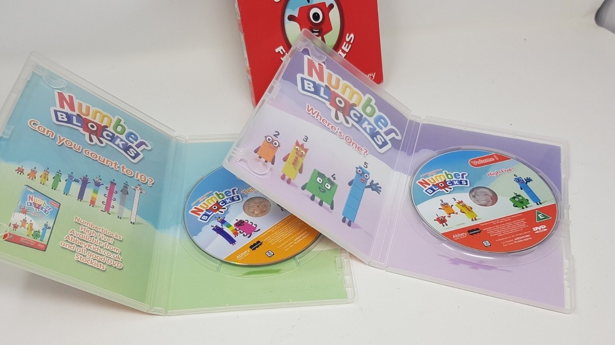 Number Blocks Complete First Series, Series 1 Dvd Box Set