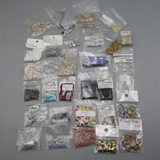Glass Plastic Bead Jewelry Craft Lot Necklaces Ripple 3mm-6mm assortment quality