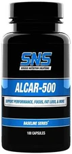 Serious Nutrition Solutions SNS Alcar-500 Carnitine Fat Burner