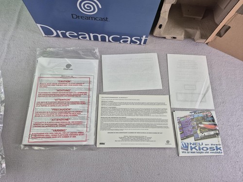 Sega Dreamcast PAL +Sega Controller + OVP Originalverpackung !! Sehr Gut !! - Imagen 12 de 21