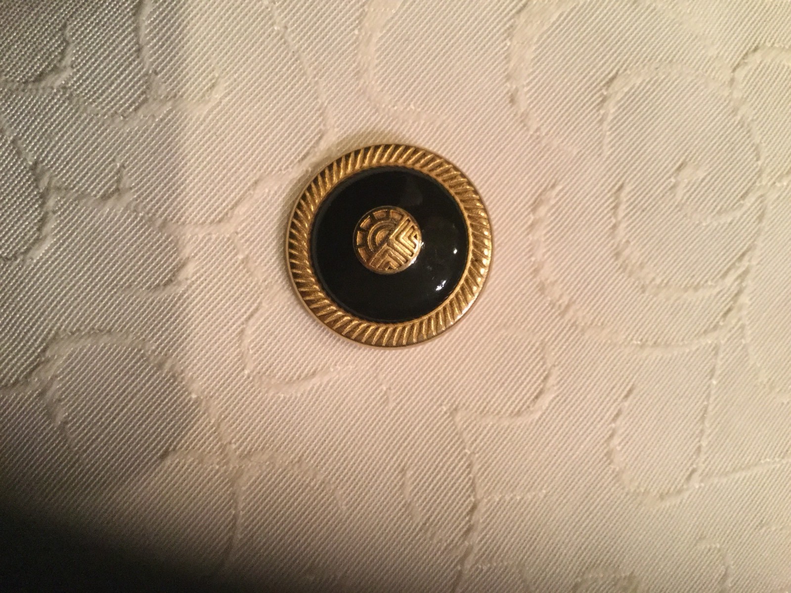 #163 St John Replacement Buttons Gold & Black 7/8” shank | eBay