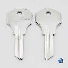1000XK Key Blanks for Corbin Cabinet Lock and Kennedy Manufacturing (2 Keys)