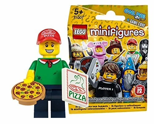 Lego minifigures pizza delivery guy sales