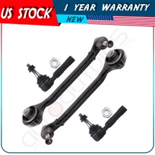 For 2008-10 Dodge Challenger 4Pcs Lower Control Arm And Ball Joint Outer Tie Rod