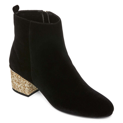 Liz Claiborne Womens Gina Ankle Booties 
