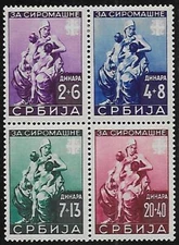 German Occupation Serbia 1942 MI H21 MLH VF 