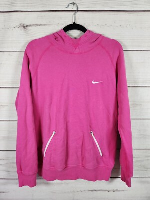 nike women's cotton hooded shirts & tops