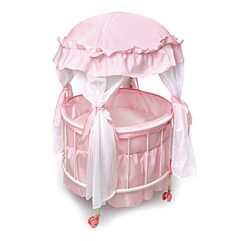 Ashton-Drake Galleries Royal Baby Pink Domed Canopy Baby Dol
