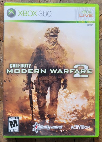 Call of Duty: Modern Warfare 2 (Microsoft Xbox 360, 2009) CIB Error Case