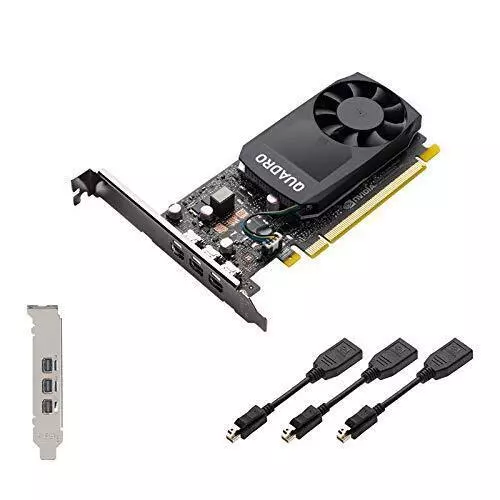 PNY Quadro P400 VCQP400V2-PB 2GB 64 位 GDDR5 PCI Express 3.0 x16 工作站- - Picture 1 of 5